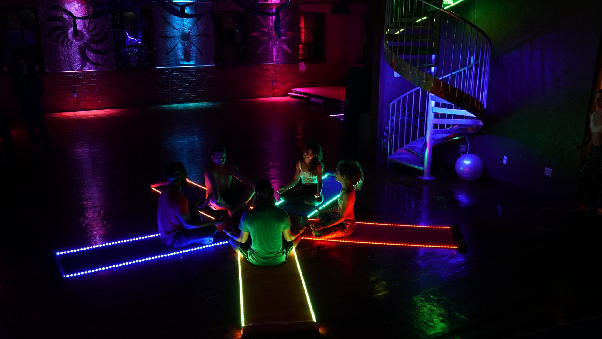 Glow Paint for Glow Yoga with GloMats! - LightUpYogaMat