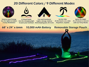 GloMats - Light Up Yoga Mat